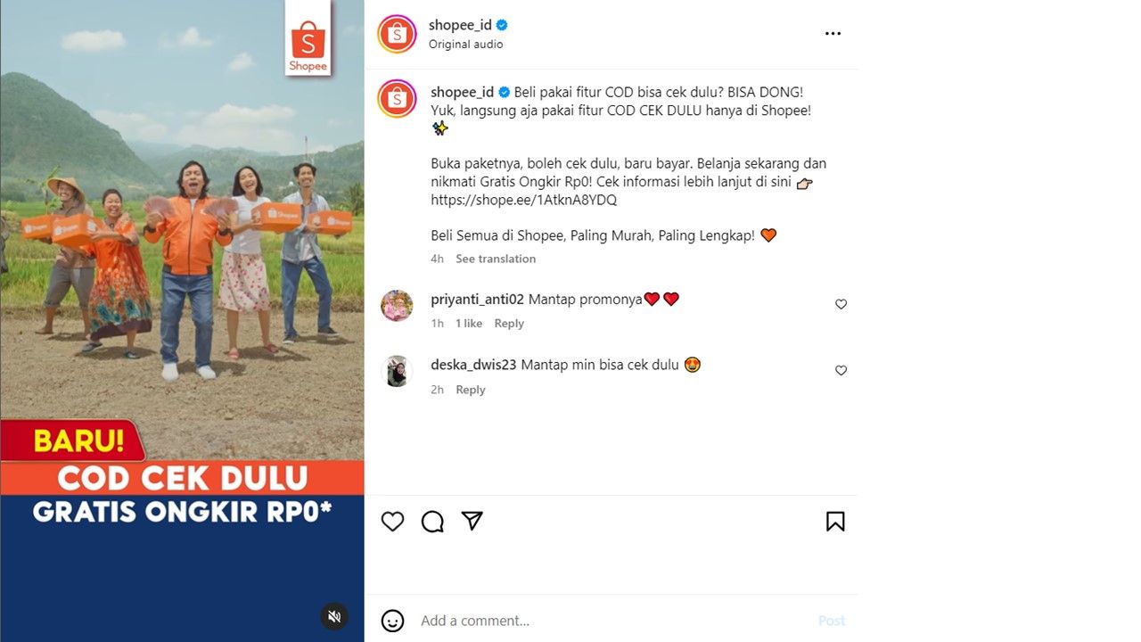 Metode COD Cek Dulu