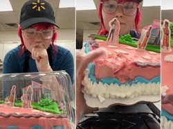 Niat Beli Kue Ulang Tahun Anaknya, Ibu Ini Malah Beli Kue Pajangan!