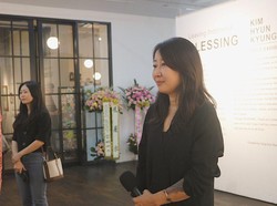 Terbuai Lukisan-lukisan Kim Hyun Kyung di Pameran Tunggal Blessing