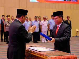 Marsdya Kusworo Resmi Dilantik Jadi Kabasarnas