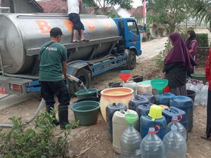 Kekeringan Meluas, BPBD Mulai Droping Air ke Dua Desa di Blitar Selatan