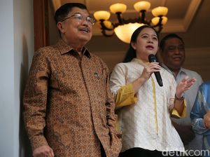 JK-Puan Kompak Minta Tanya Airlangga soal Peluang Golkar Dukung Ganjar JK-Puan Kompak Minta Tanya Airlangga soal Peluang Golkar Dukung Ganjar