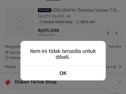 TikTok Shop Benar-benar Ditutup, Bisa Live Tapi Tak Bisa Check Out!