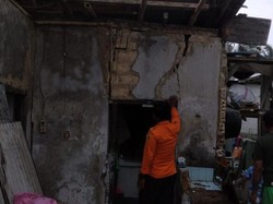 11 Rumah di Caringin Bogor Rusak Imbas Gempa M 5,4 Sukabumi