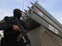 Militan Jihad Islam Gelar Parade di Gaza, Pamerkan Roket hingga Drone