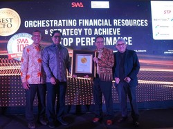 Bank Jatim Raih Penghargaan Indonesia Best Chief Financial Officer 2023