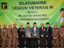 Dukung Kesejahteraan, Ketum PPP Ajak Makan Bersama Para Veteran