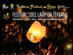 Sabtu Ini ke Gumuk Pasir Parangtritis Yuk! Ada Festival Lampion Gaes