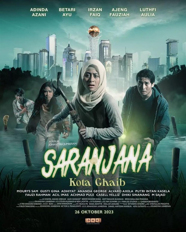Film bioskop terbaru, Saranjana: Kota Ghaib/ Foto: DHF Entertainment