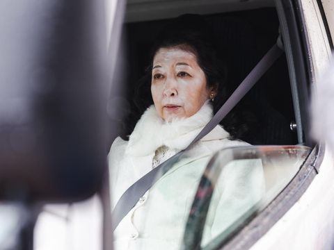 Kyoko Hayami sebagai Josephine dalam film Jepang Hitchhike (2023).