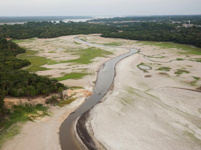 Foto-foto Udara Dampak Kekeringan di Brasil