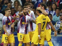 Gol Ferran Torres Menangkan Barcelona di Markas Porto
