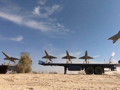 Iran Gelar Latihan Drone Tempur Besar-besaran, Bikin Rusia Kepo