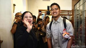 Momen Puan Maharani Bertemu Kaesang