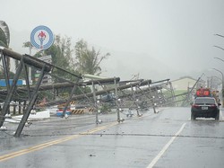 Topan Koinu Terjang Taiwan Tewaskan 1 Orang, 300 Lainnya Luka