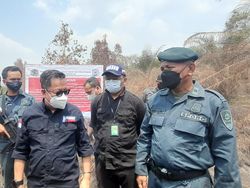 Dampak Karhutla di Kabupaten OKI, KLHK Segel Lahan Sawit Milik PT SA