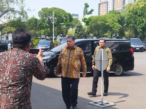 Airlangga hingga Sandiaga Merapat ke Istana, Rapat Soal PSN