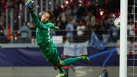 Manchester biru bisa kembali memimpin di menit ke-84 dari gol Julian Alvarez. REUTERS/Lisi Niesner  