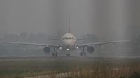 Ngeri! Kabut Asap Bikin Jarak Pandang di Bandara Palangka Raya Terbatas
