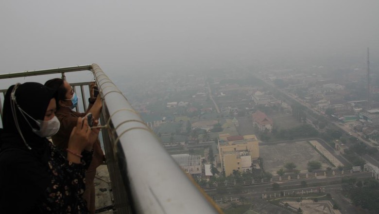 2 Daerah di Kepri Terdampak Kabut Asap Karhutla, Status Waspada