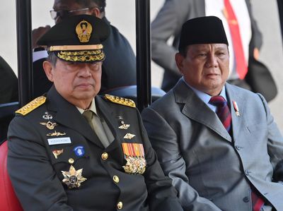 Potret SBY-Prabowo Semobil Saat HUT ke-78 TNI