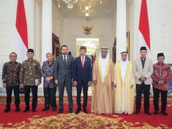 Jokowi Terima Majelis Hukama Muslimin di Istana, Ada TGB-Quraish Shihab