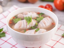 Resep Cumi Isi Udang Berkuah Kaldu Gurih Pedas Menyegarkan