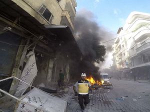 Akademi Militer Suriah Diserang, 112 Orang Tewas