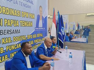 DPW PAN Papua Tengah Optimis Prabowo Mampu Rebut Simpati Warga Papua