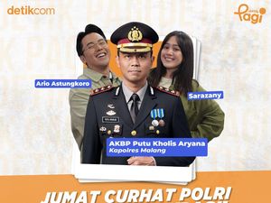 Saksikan Kapolres Malang di Jumat Curhat detikPagi Pukul 10.00 WIB Saksikan Kapolres Malang di Jumat Curhat detikPagi Pukul 10.00 WIB