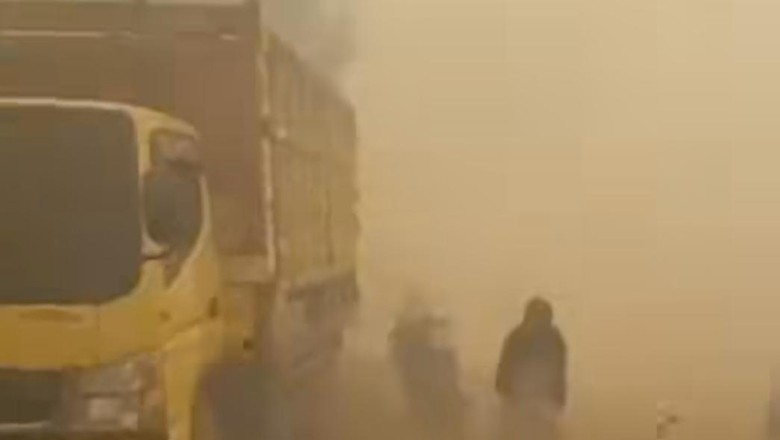 Viral Kabut Asap Akibat Karhutla Bikin Warga Panik