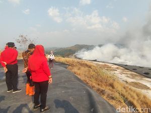 TPA Jatibarang Semarang Terbakar Lagi, Wali Kota Instruksikan Pasang CCTV! TPA Jatibarang Semarang Terbakar Lagi, Wali Kota Instruksikan Pasang CCTV!