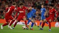 Liverpool vs Union SG tersaji di Anfield, Jumat (6/10/2023) dini hari WIB. REUTERS/Phil Noble  