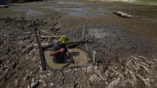 Perjuangan Warga Brasil Menggali Sungai Kering untuk Dapatkan Air