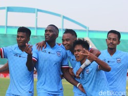 Gol Sundulan Abdul Rahman Bawa Rans Nusantara FC Unggul 1-0 Atas PSM Makassar