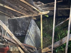 Rumah Warga di Puncak Bogor Rusak Diterpa Angin Kencang