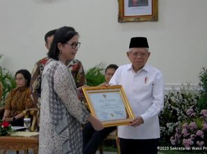 Maruf Amin Beri Penghargaan Pemda yang Aktif Turunkan Stunting, Ini Daftarnya