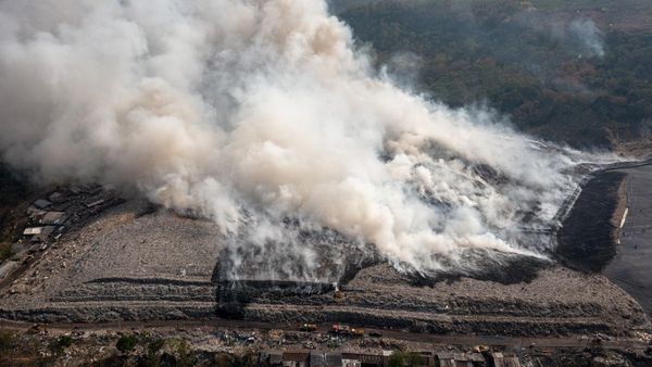 Zona Aktif TPA Jatibarang Kembali Terbakar, Begini Kondisinya