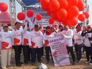 Gebyar Hari Jantung Sedunia, Bupati Mojokerto Berbagi Tips CERDIK