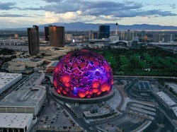 Ada 150 GPU Nvidia di Balik Bola The Sphere Las Vegas