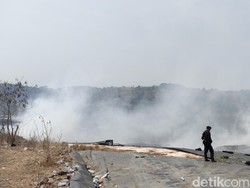 Asap Kebakaran TPA Jatibarang Semarang Sempat Menjangkau Permukiman