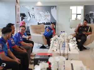 Jelang Moto2 Mandalika, Pertamina Mandalika SAG Team Jumpa Menpora Jelang Moto2 Mandalika, Pertamina Mandalika SAG Team Jumpa Menpora