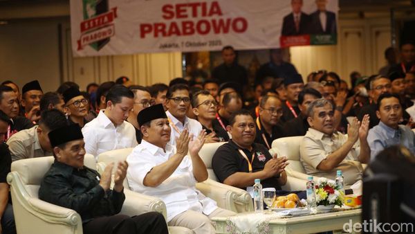 Potret Prabowo Ikut Acara Deklarasi Relawan Setia Prabowo