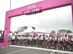 Hari Pertama Tour of Kemala, 400 Pebalap Sepeda Tempuh Rute 128 Km