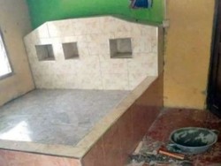 Viral Tempat Tidur dari Keramik, Disebut Netizen bak Kuburan Hingga Kolam
