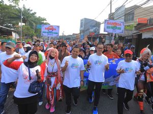 Gelar World Walking Day, Walkot Tangerang: Mudah-mudahan Semangat Jalan Kaki