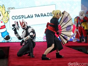 Wibu Merapat! Ada Parade Cosplay di Wisma Serbaguna GBK