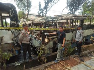 Bus Trans Musi Terbakar, Polisi dan Pengelola Tunggu Hasil Uji Labfor Bus Trans Musi Terbakar, Polisi dan Pengelola Tunggu Hasil Uji Labfor