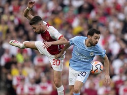 Arsenal Vs Man City Masih 0-0 di Babak I