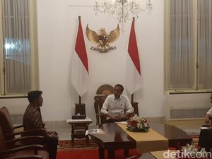 Begini Suasana Pertemuan Jokowi dan SYL di Istana